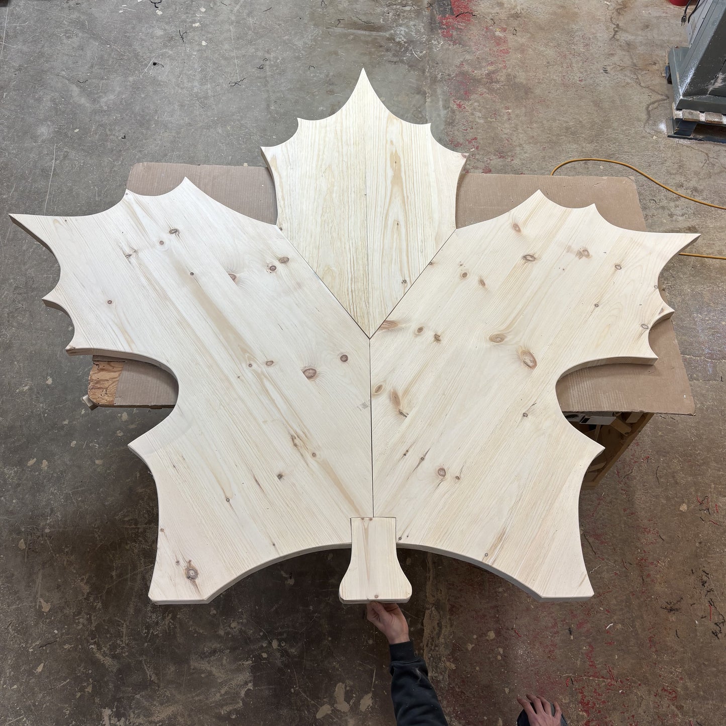Maple Leaf Giant Chair