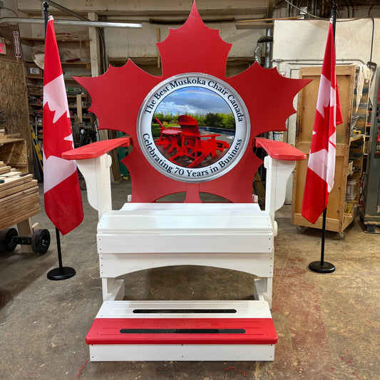Maple Leaf Giant Chair