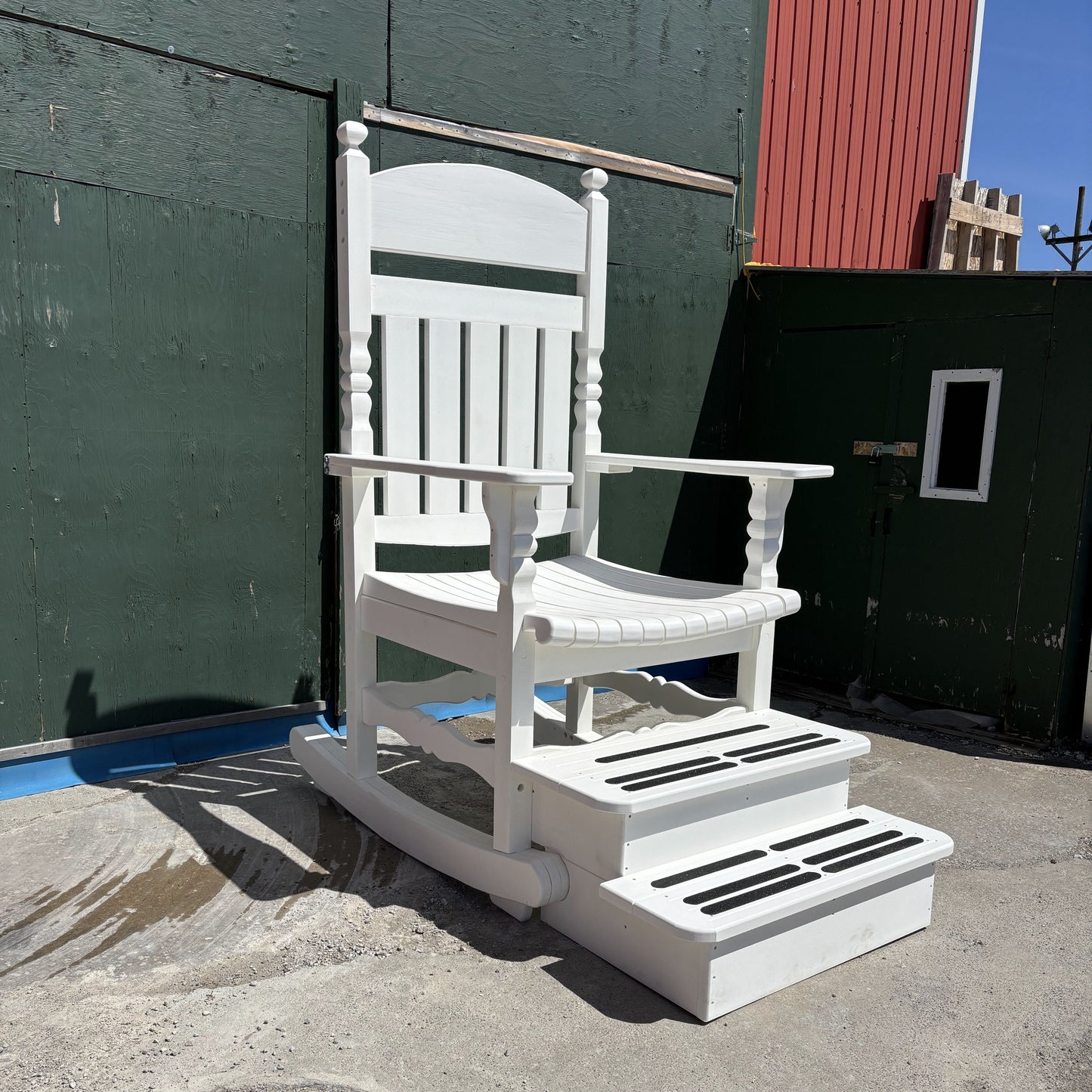 Poly-Luxe Giant Rocking Muskoka Chair