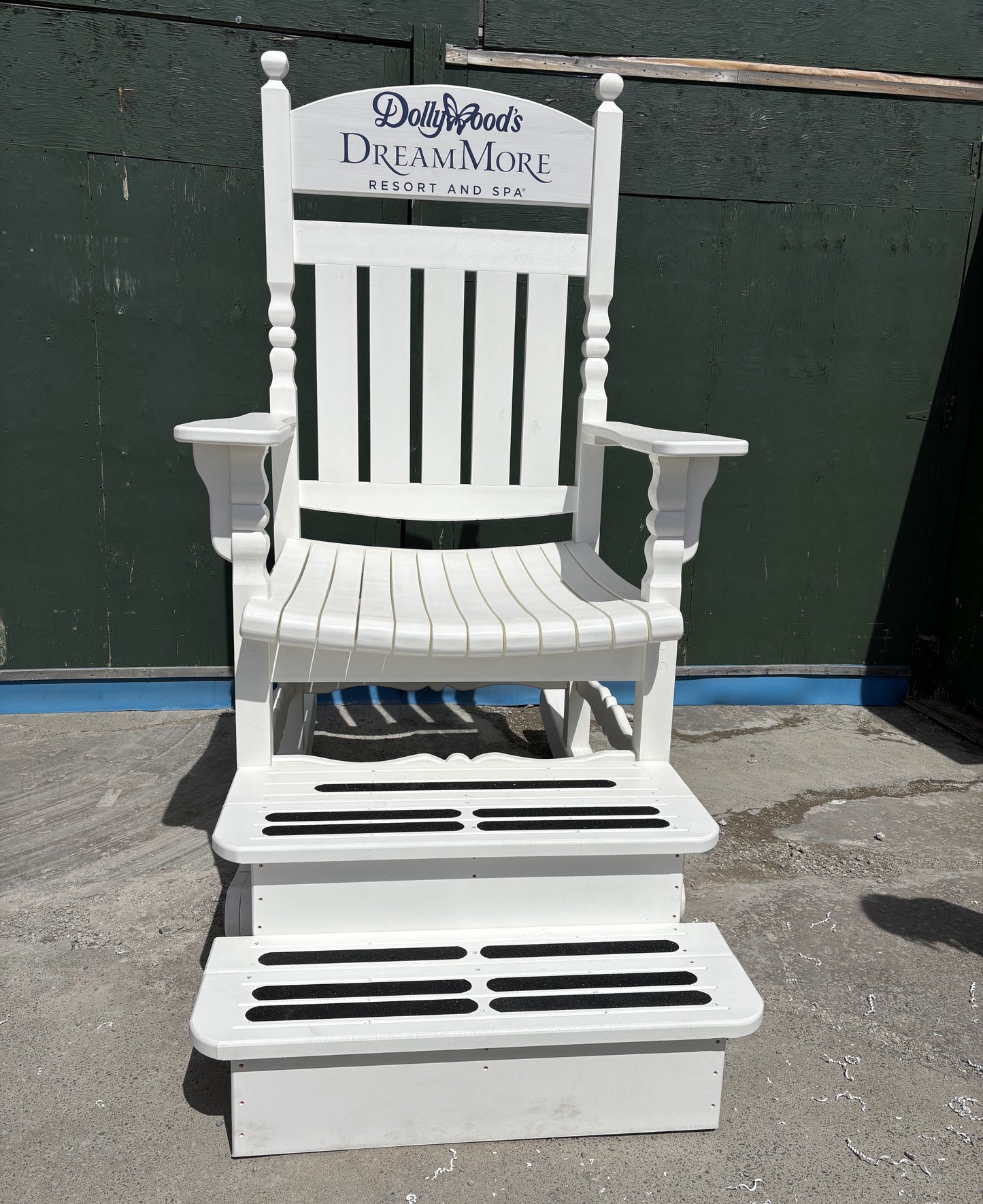 Poly-Luxe Giant Rocking Muskoka Chair