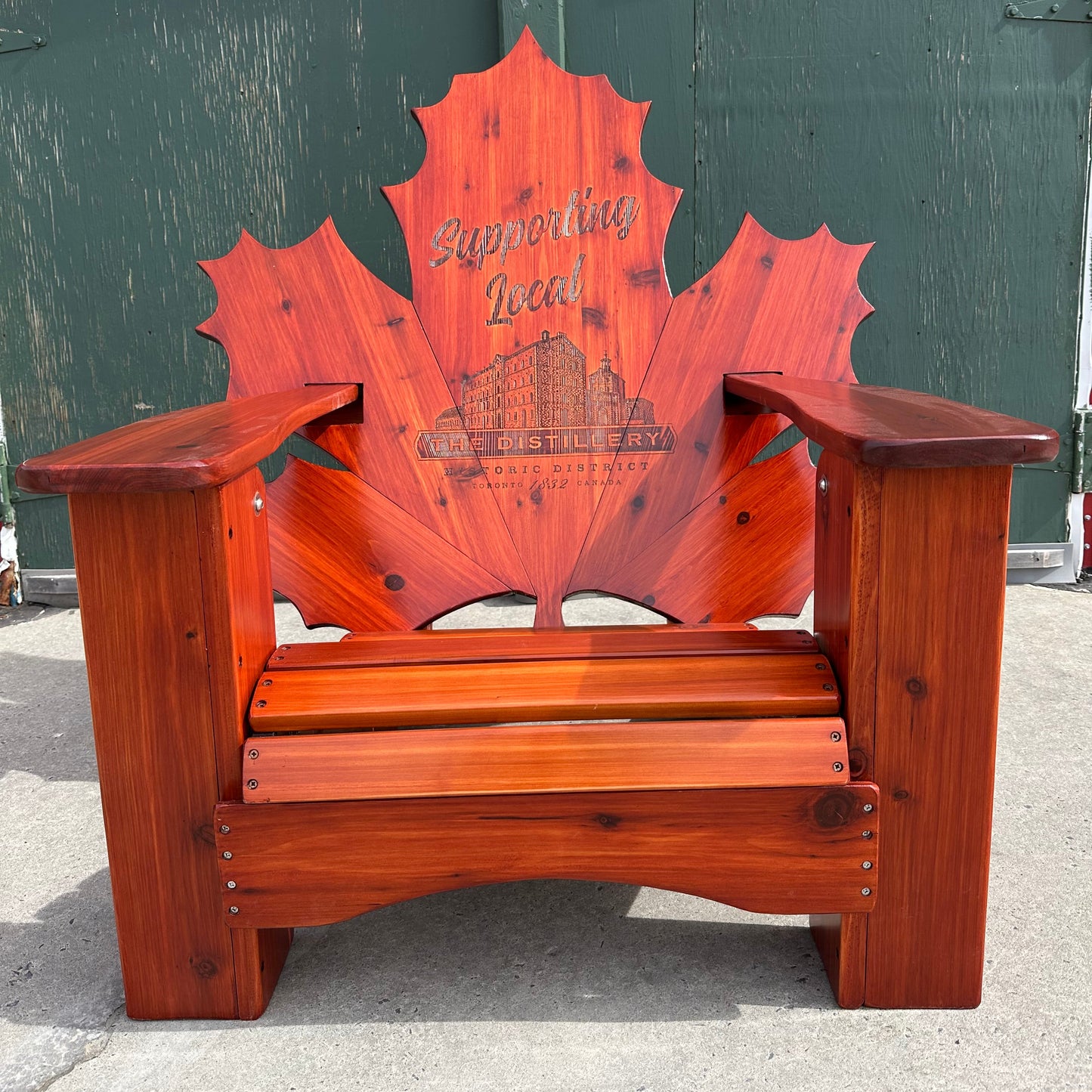 Maple Leaf Muskoka Chair