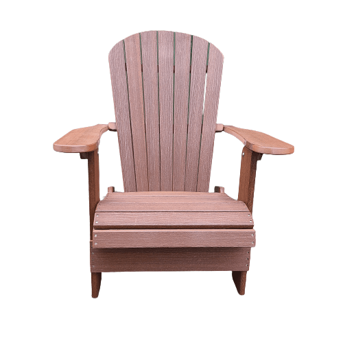 Poly-Luxe Plastic Upright Muskoka Chair