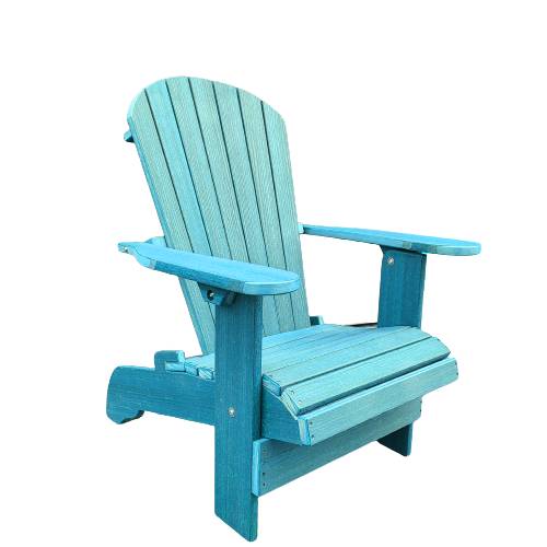 Poly-Luxe Plastic Upright Muskoka Chair