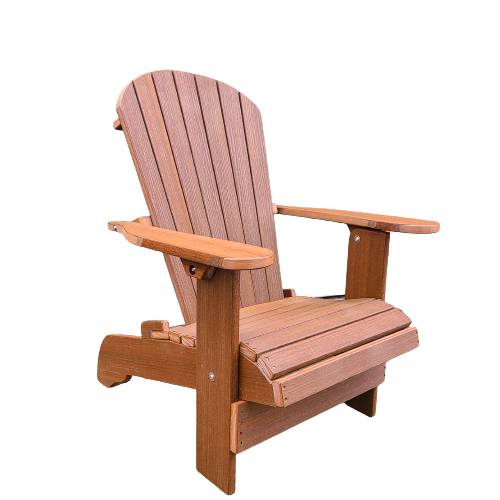 Poly-Luxe Plastic Upright Muskoka Chair