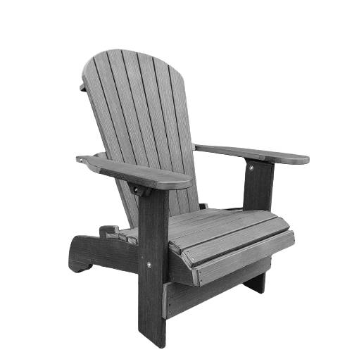 Poly-Luxe Plastic Upright Muskoka Chair