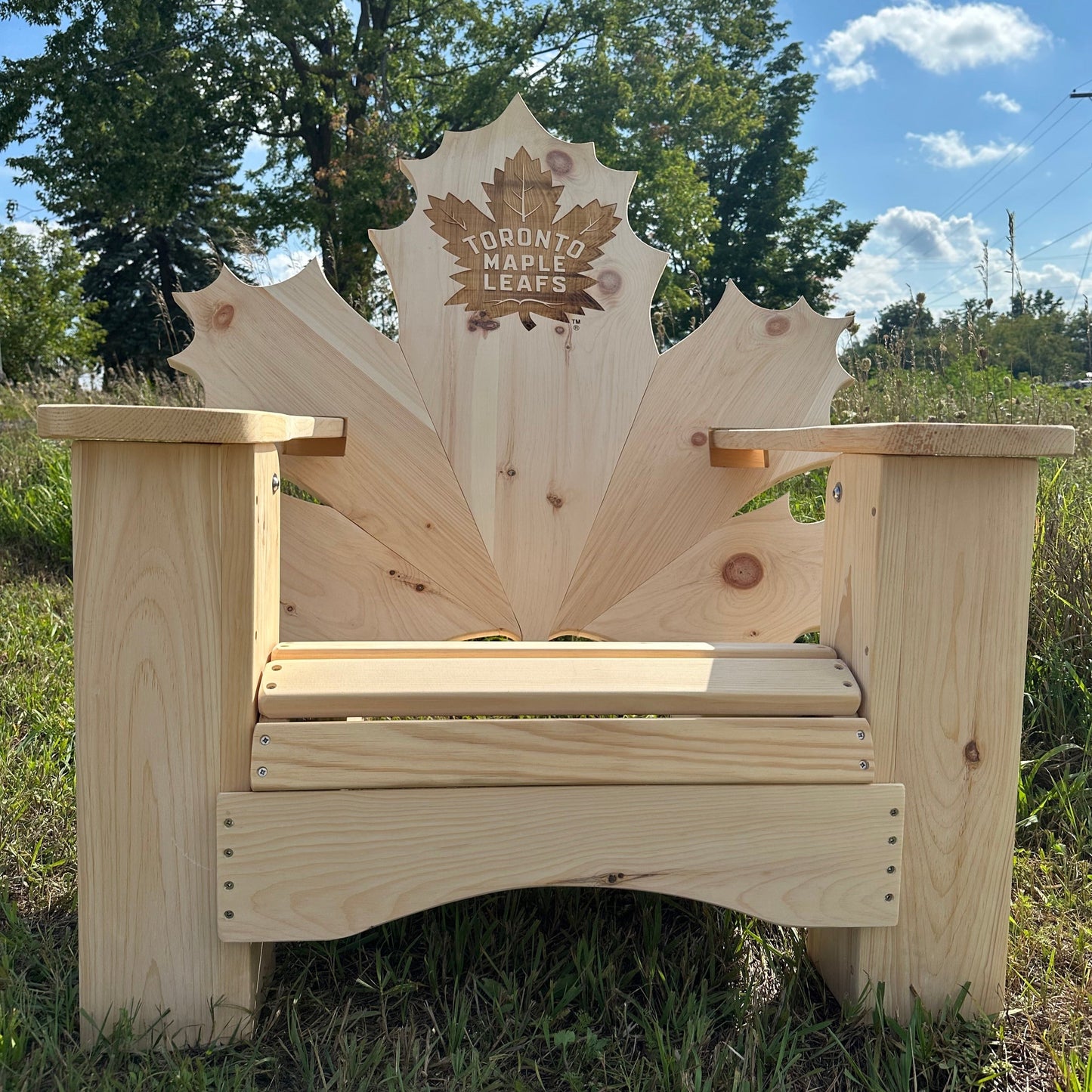 NHL Maple Leaf Chair