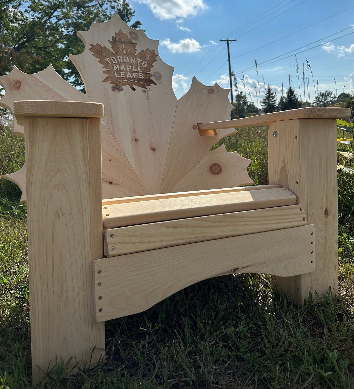 NHL Maple Leaf Chair