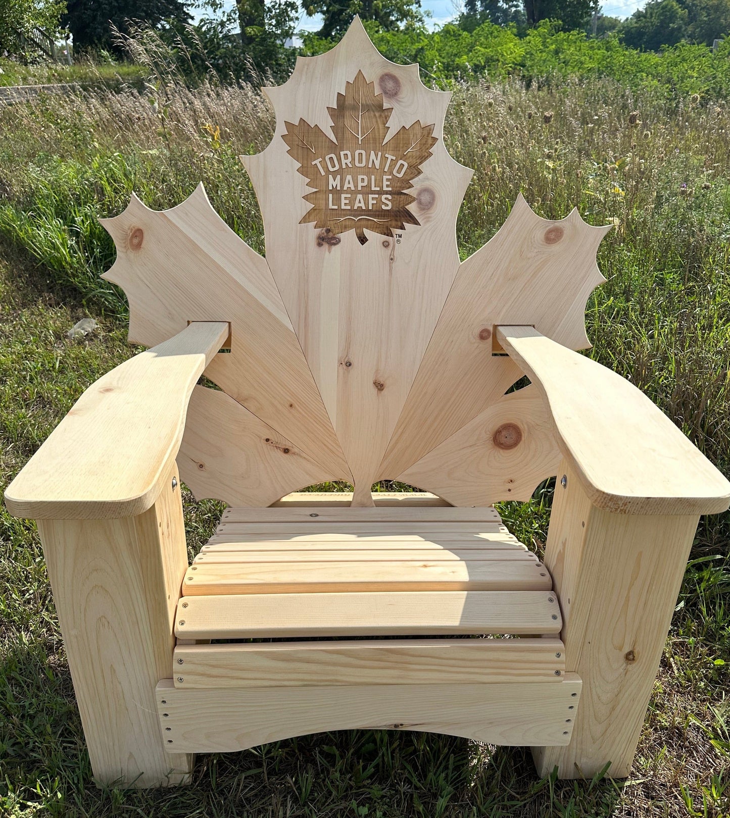NHL Maple Leaf Chair