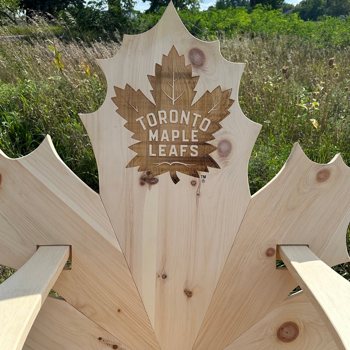 NHL Maple Leaf Chair