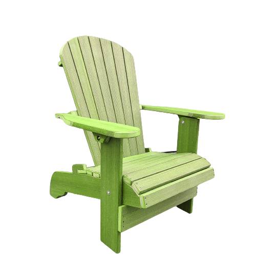 Poly-Luxe Plastic Upright Muskoka Chair