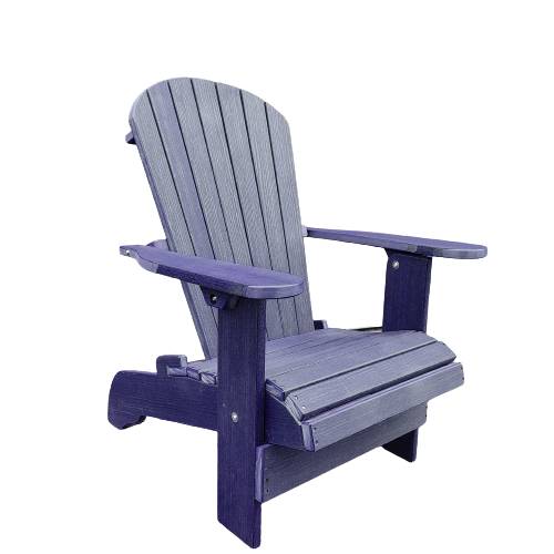 Poly-Luxe Plastic Upright Muskoka Chair