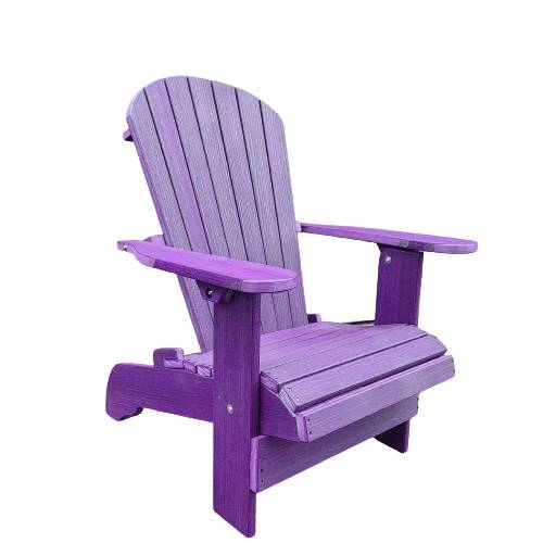 Poly-Luxe Plastic Upright Muskoka Chair