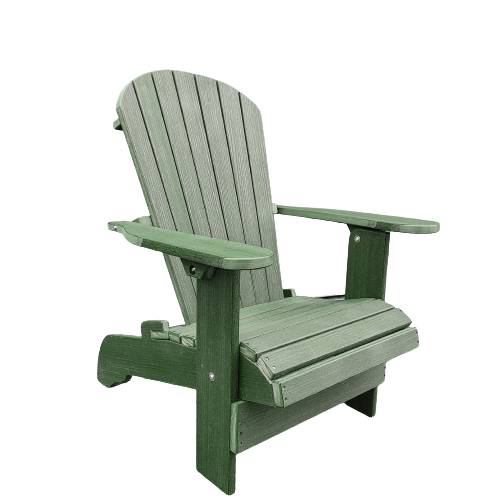 Poly-Luxe Plastic Upright Muskoka Chair