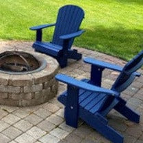 Poly-Luxe Plastic Royal Muskoka Chair