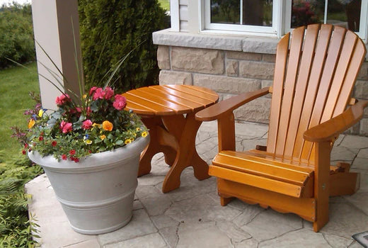 Caring for Your Stained  Muskoka Furniture
