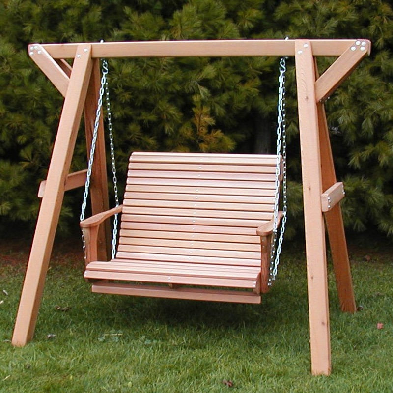 Wooden Lovers Porch Swing (Bench Only)