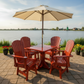 Dining Set for 4 with Pedestal Table