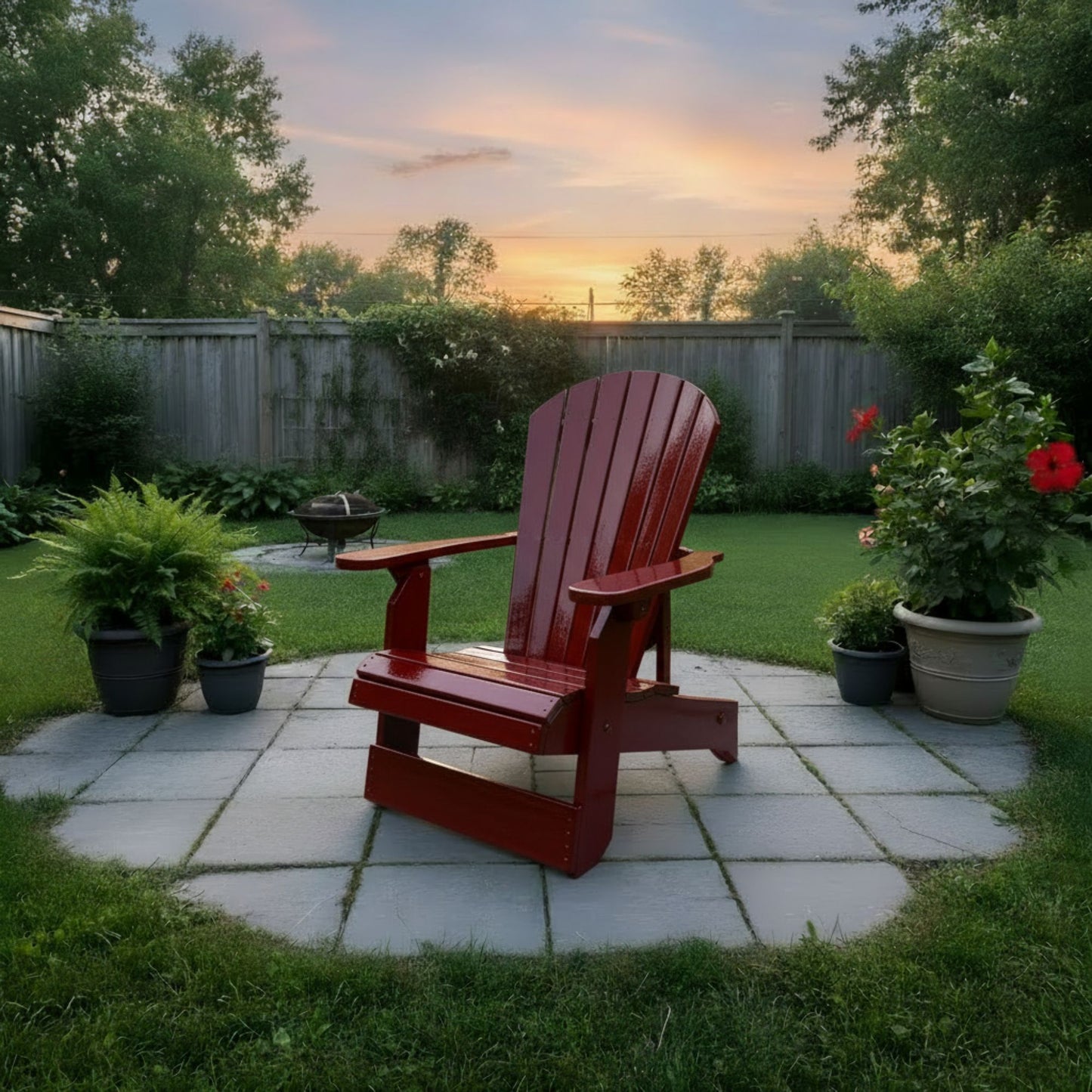 Royal Upright Reclining Muskoka Chair, easiest to get in and out of, partial kit(Large)