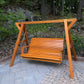 Wooden Family Porch Swing with Frame
