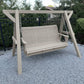Poly-Luxe Family Porch Swing with Frame