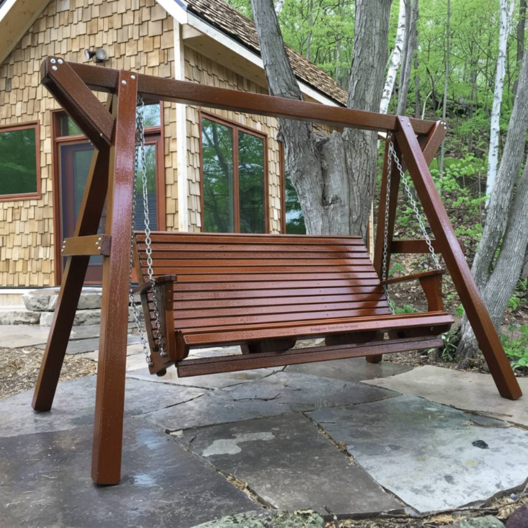 Wooden Family Porch Swing (Bench Only)