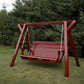 Wooden Family Porch Swing with Frame