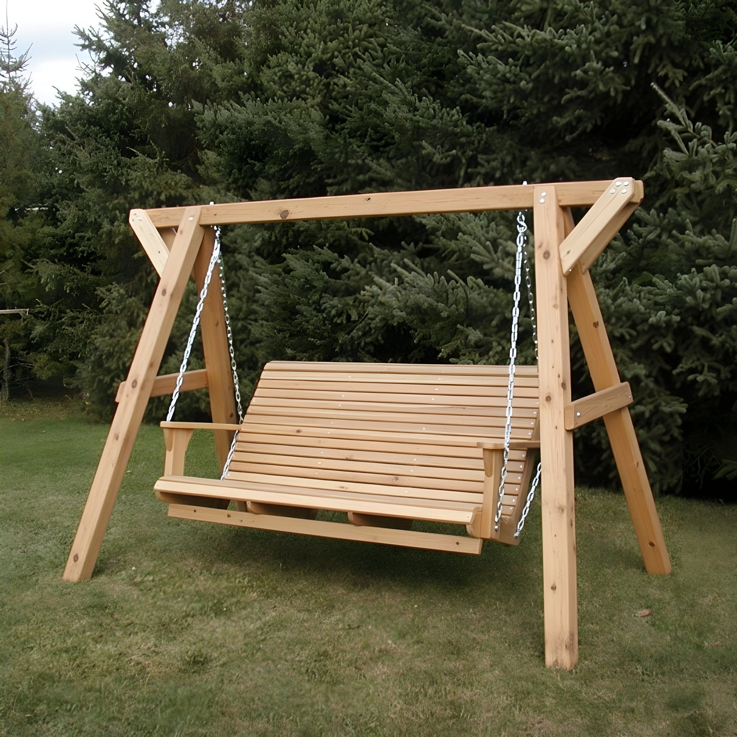 Wooden Family Porch Swing (Bench Only)
