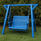 Poly-Luxe Lovers Porch Swing with Frame