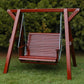 Wooden Lovers Porch Swing (Bench Only)