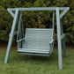 Poly-Luxe Lovers Porch Swing with Frame