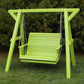 Poly-Luxe Lovers Porch Swing with Frame