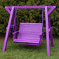 Poly-Luxe Lovers Porch Swing with Frame