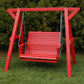 Poly-Luxe Lovers Porch Swing with Frame