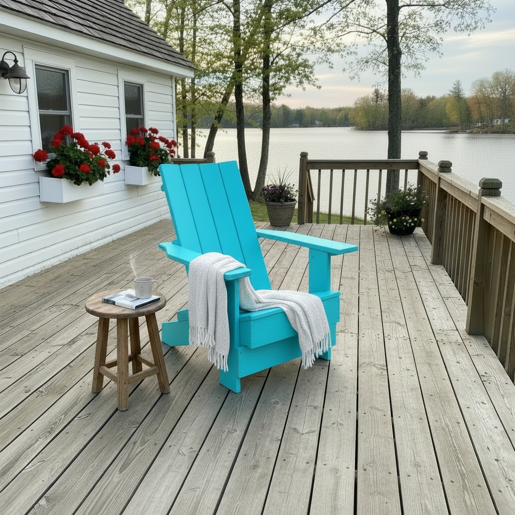 Poly-Luxe Modern Royal Muskoka Chair (Large)