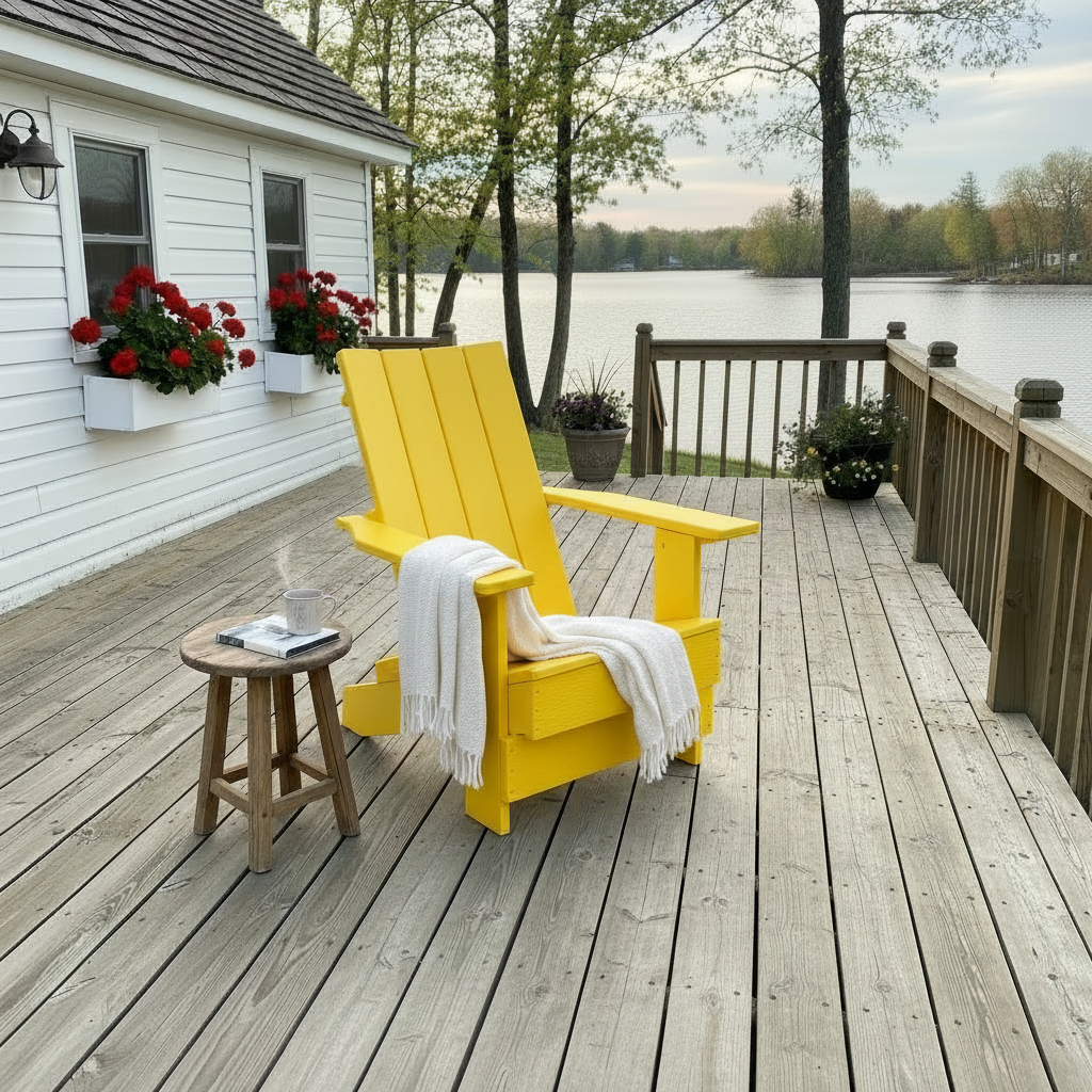 Poly-Luxe Modern Royal Muskoka Chair (Large)