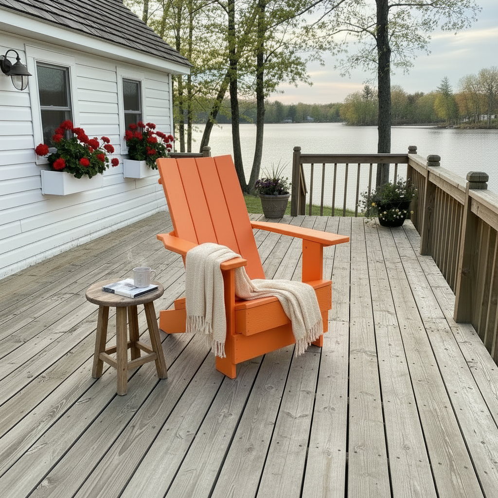 Poly-Luxe Modern Royal Muskoka Chair (Large)