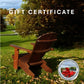The Best Muskoka Chair Company Gift Card