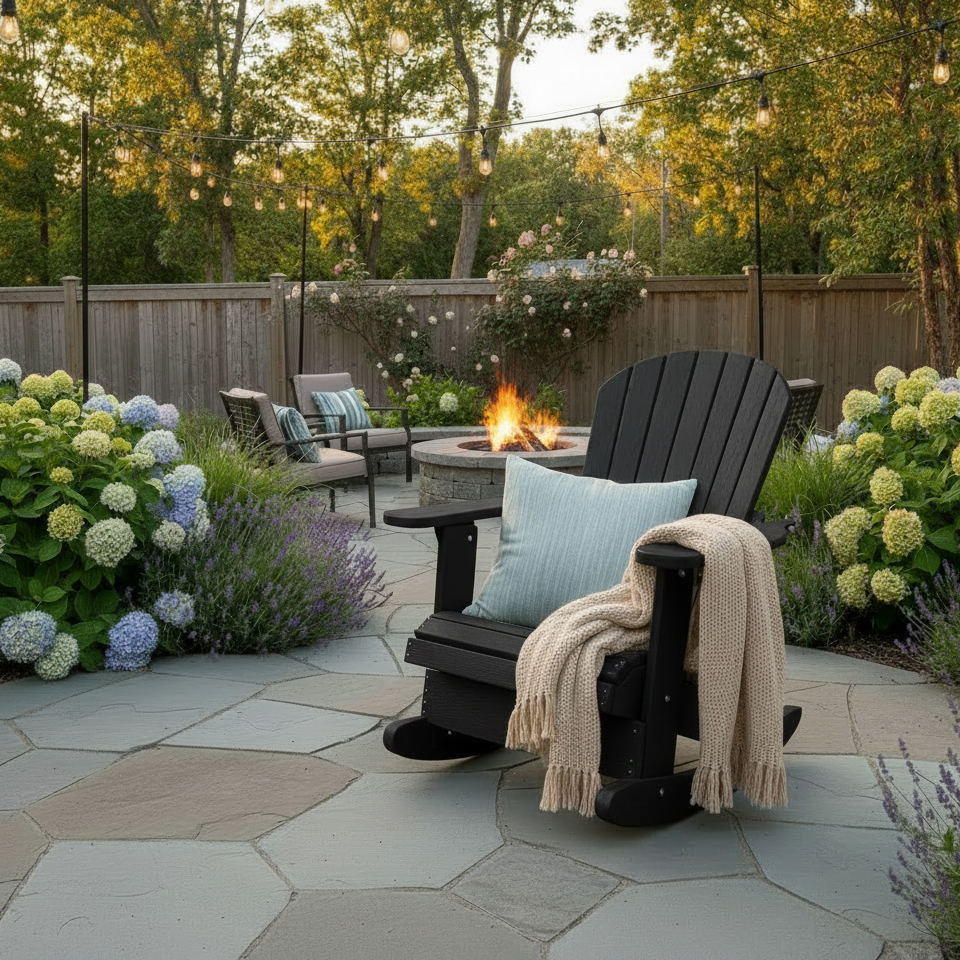 Poly-Luxe Muskoka Rocking Chair
