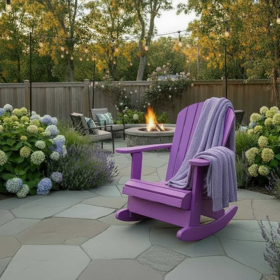 Poly-Luxe Muskoka Rocking Chair