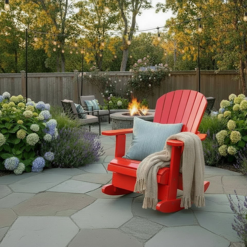 Poly-Luxe Muskoka Rocking Chair