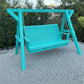 Poly-Luxe Family Porch Swing with Frame