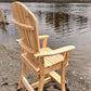 Wooden Bar Height Bistro Chair