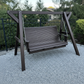 Poly-Luxe Family Porch Swing with Frame