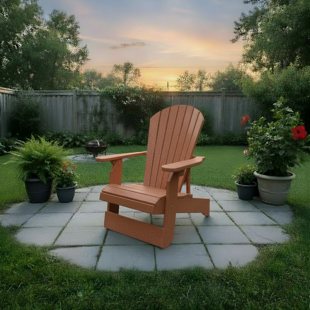 Poly-Luxe Royal Upright Reclining Muskoka Chair easiest to get in and out of (Large)