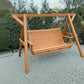 Poly-Luxe Family Porch Swing with Frame