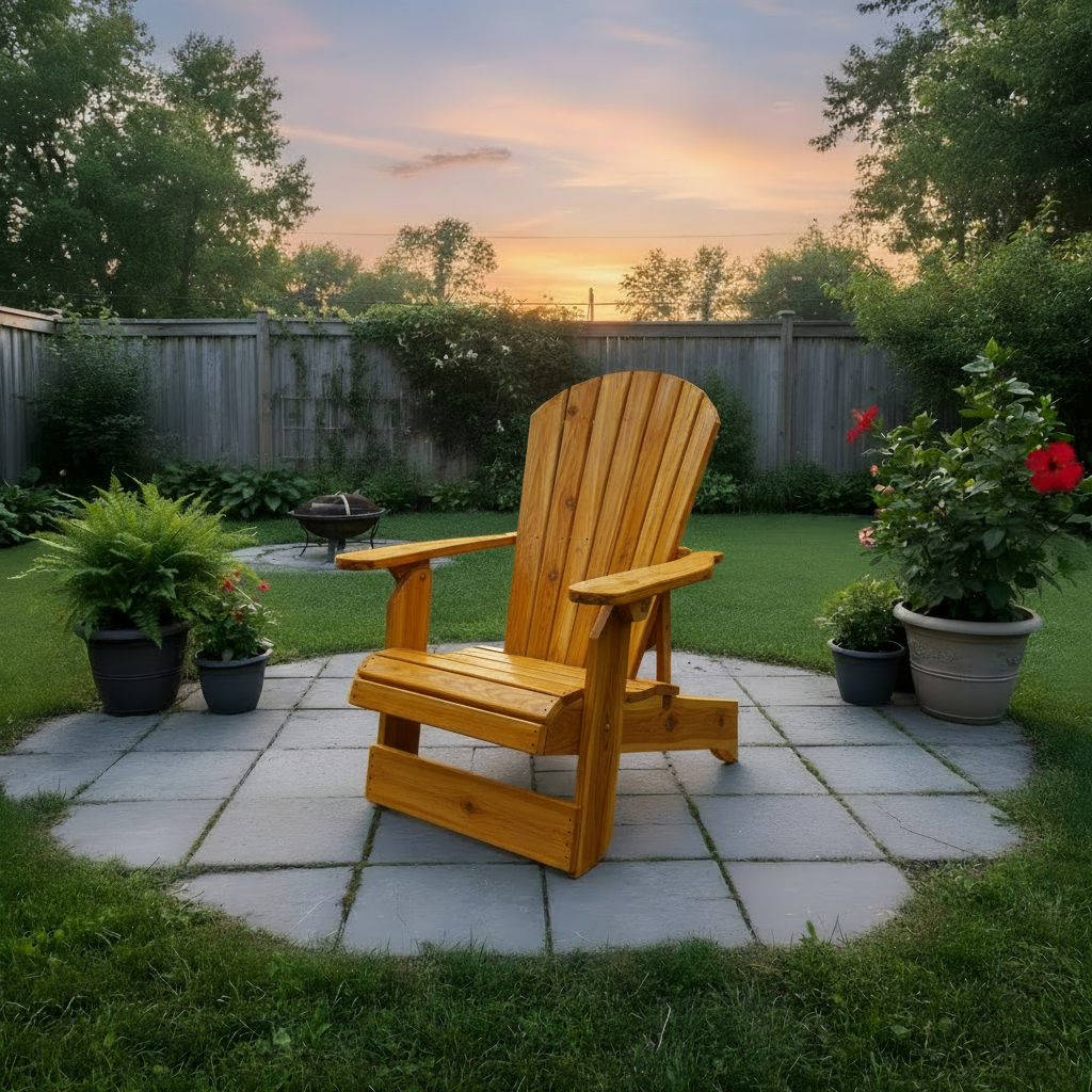 Royal Upright Reclining Muskoka Chair, easiest to get in and out of, partial kit(Large)
