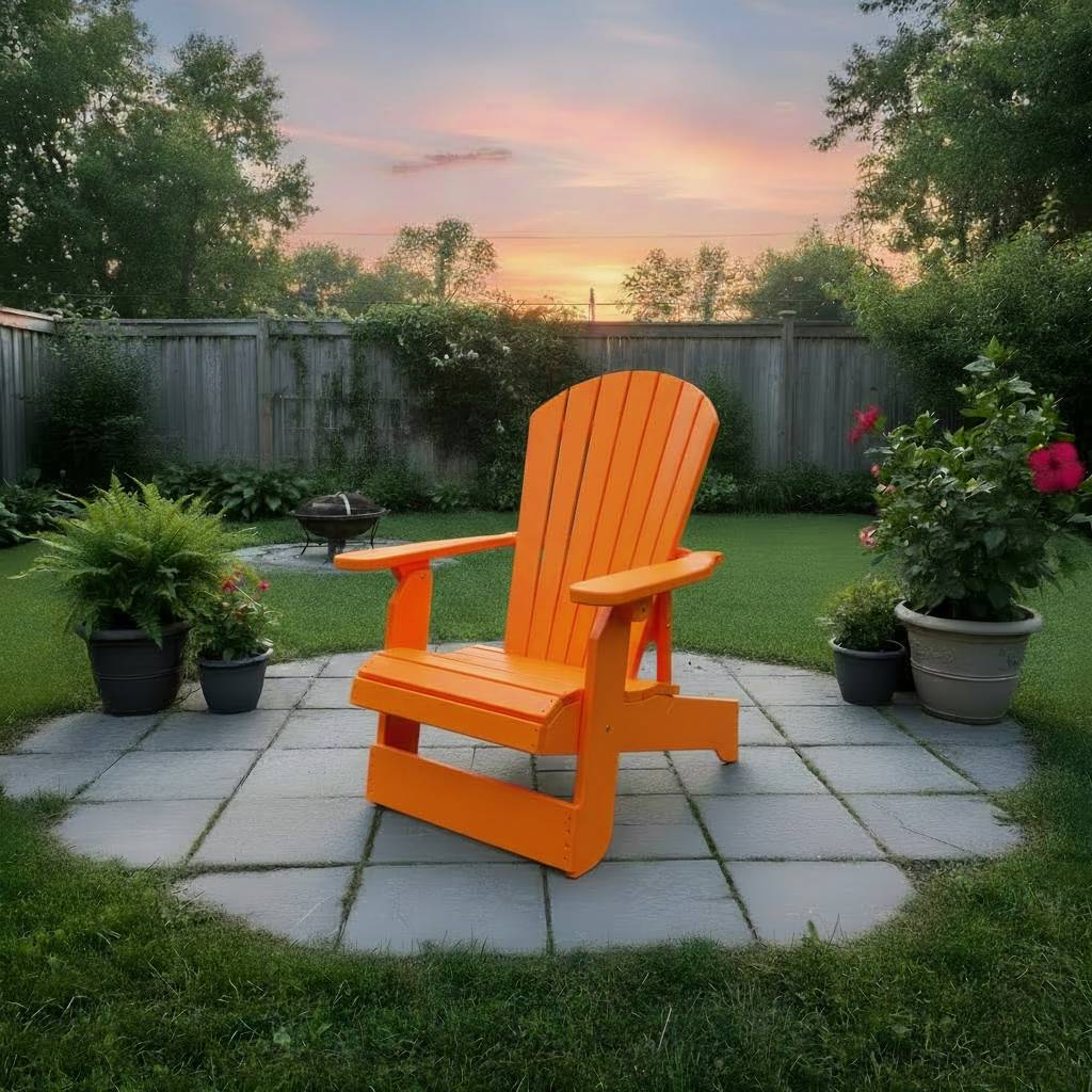 Poly-Luxe Royal Upright Reclining Muskoka Chair easiest to get in and out of (Large)