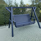 Poly-Luxe Family Porch Swing with Frame