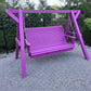 Poly-Luxe Family Porch Swing with Frame