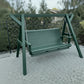 Poly-Luxe Family Porch Swing with Frame
